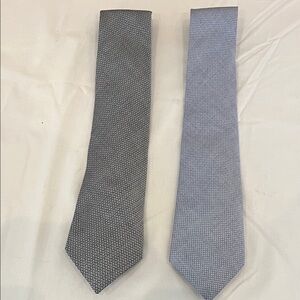 Telos New York Silk Men's dDark and Light Gray and Ties